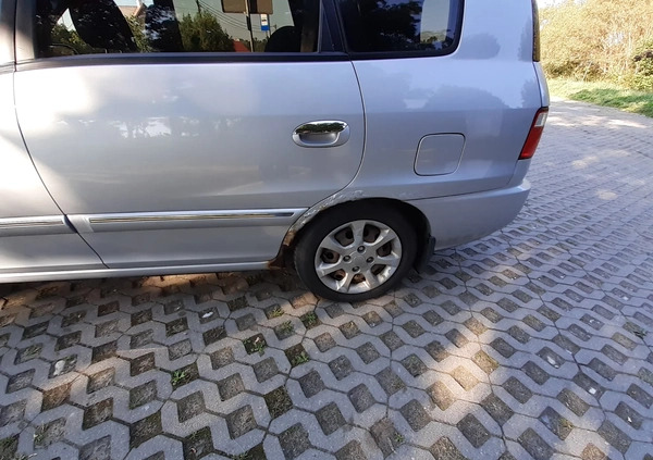 Kia Carens cena 6400 przebieg: 251868, rok produkcji 2006 z Torzym małe 56
